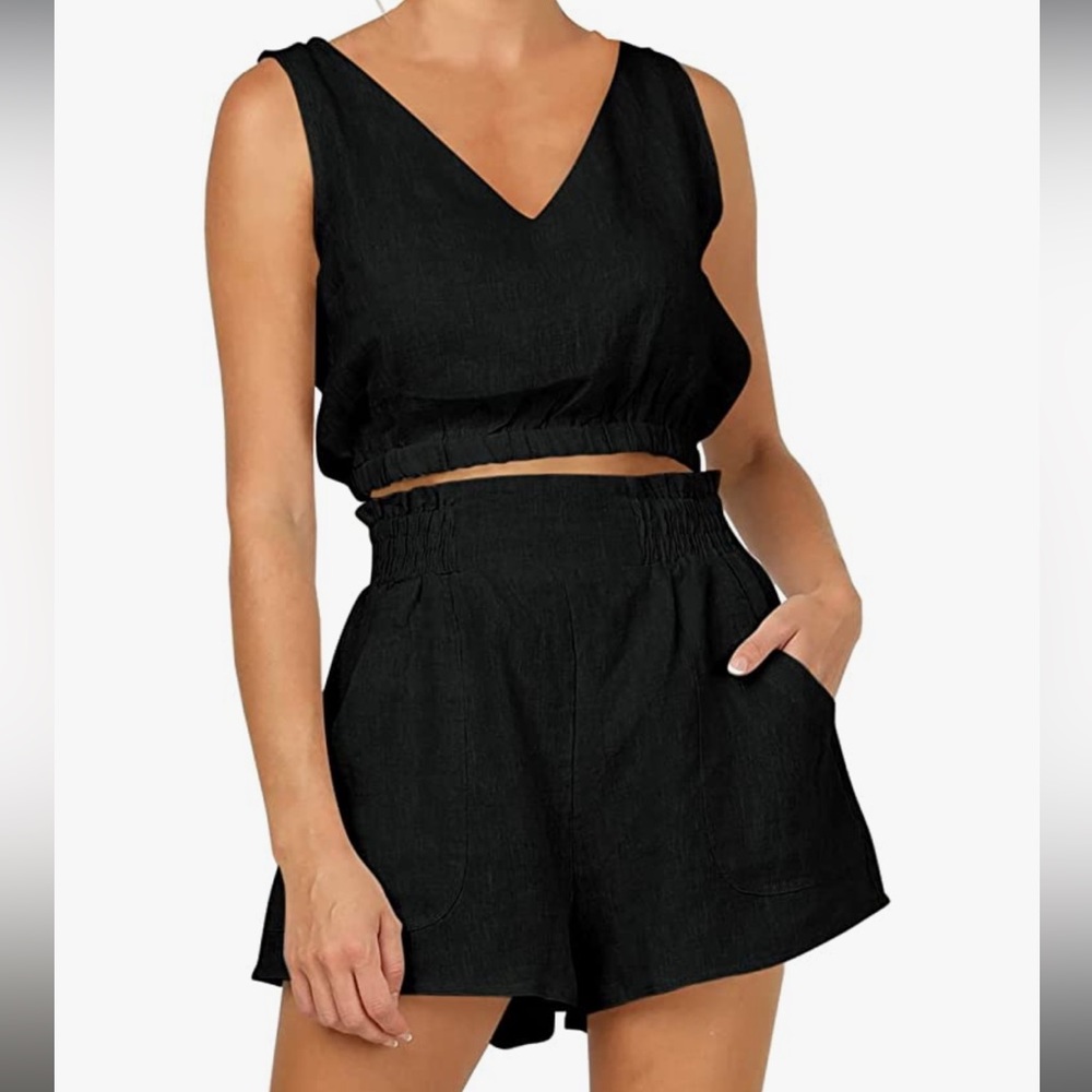 Linen Two Piece Set